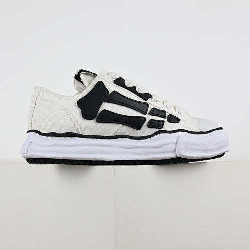 AMIRI Grau & Wei Skel TopLow Sneakers - 209561182