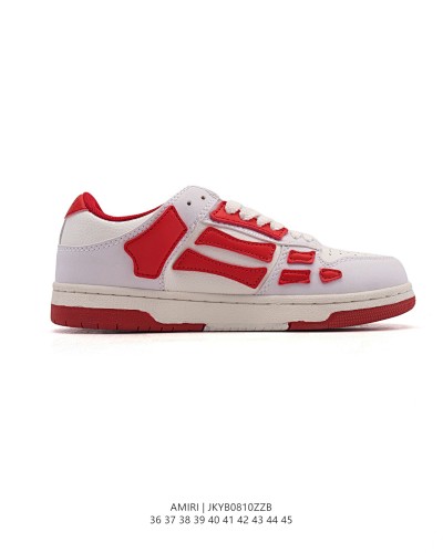 AMIRI Grau & Wei Skel TopLow Sneakers - 209561210