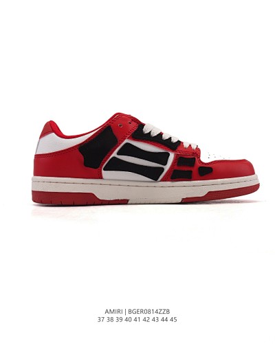 AMIRI Grau & Wei Skel TopLow Sneakers - 209561225